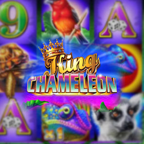 В слот King Chameleon можно играть онлайн без регистрации без скачивания без смс бесплатно в демо вариации