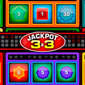 В онлайн-автомат Jackpot3x3 мы играем онлайн бесплатно без регистрации без смс без скачивания в варианте демо